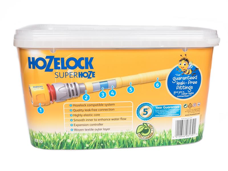 Hozelock HOZ8230 8230 Superhoze Expandable Hose 30m