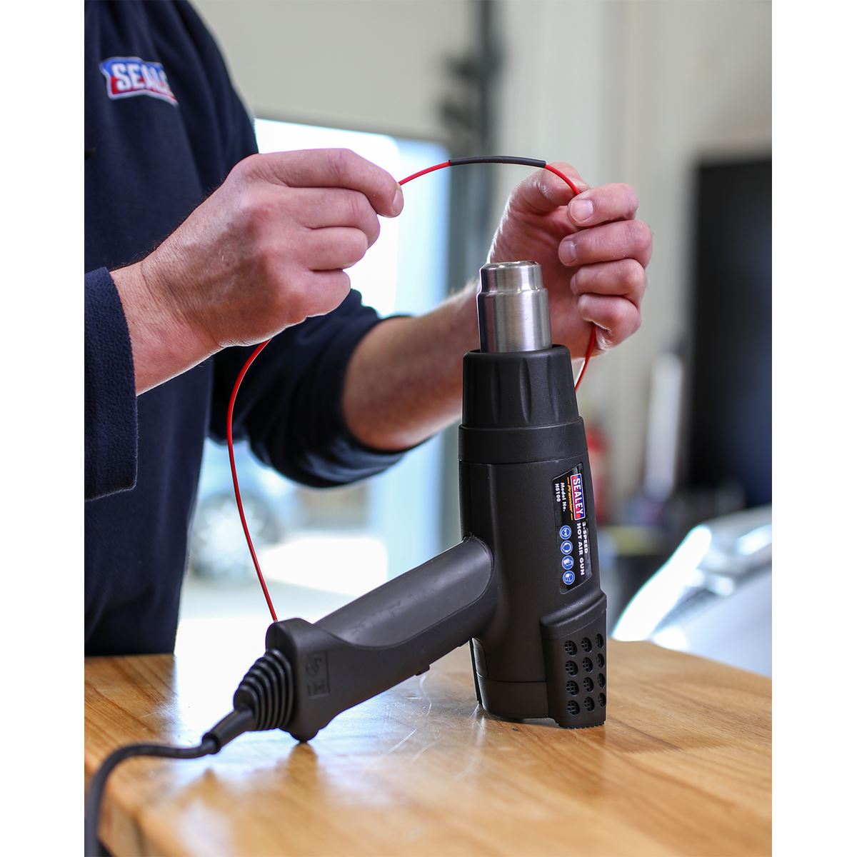 Sealey Hot Air Gun 1800W 3-Speed 50/420/650�C HS100