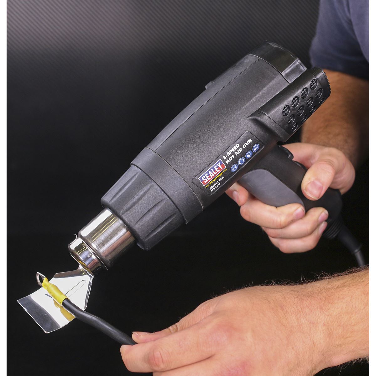 Sealey Hot Air Gun 1800W 3-Speed 50/420/650�C HS100