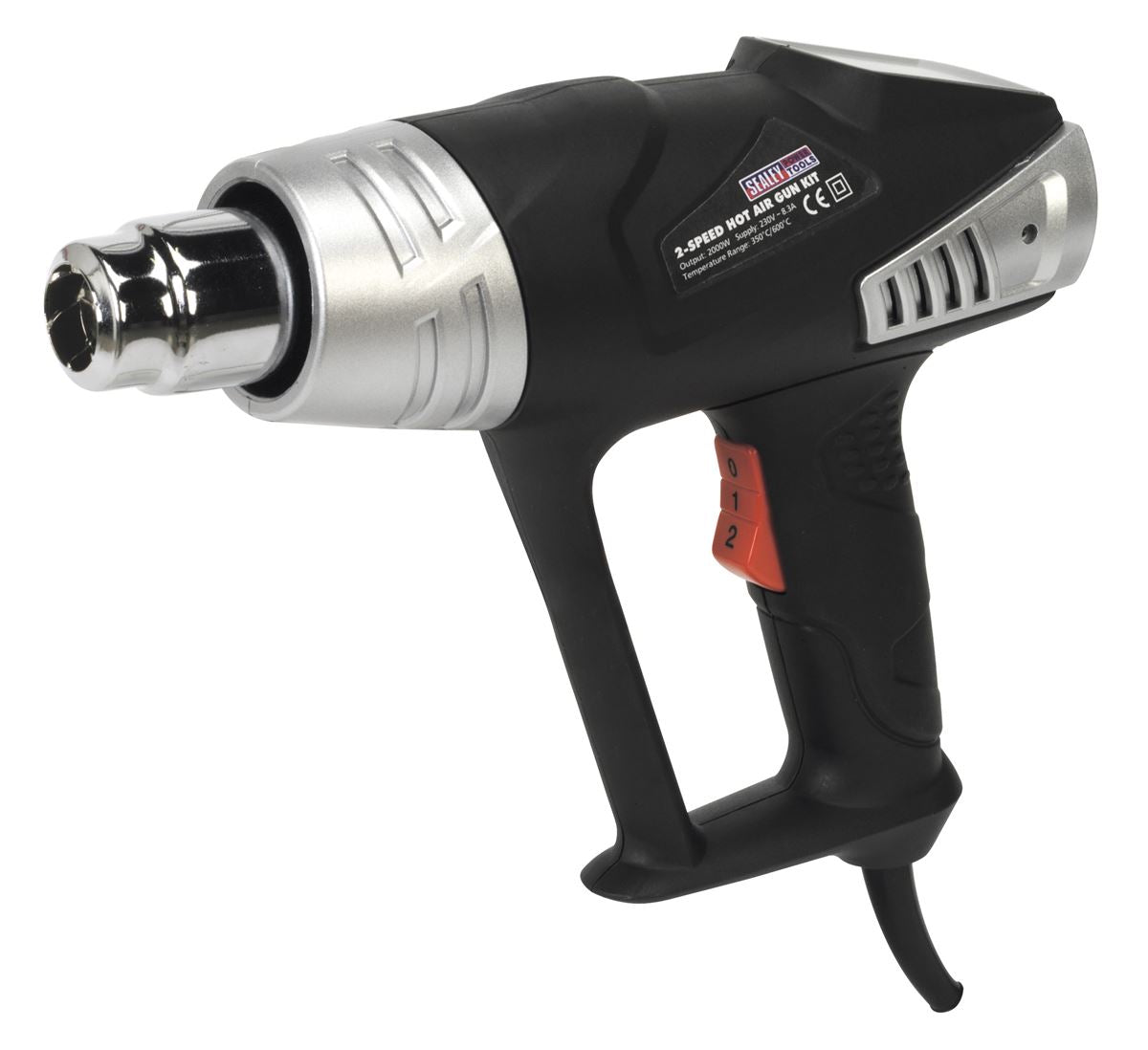 Sealey Hot Air Gun Kit 2-Step 350�C/600�C HS103K