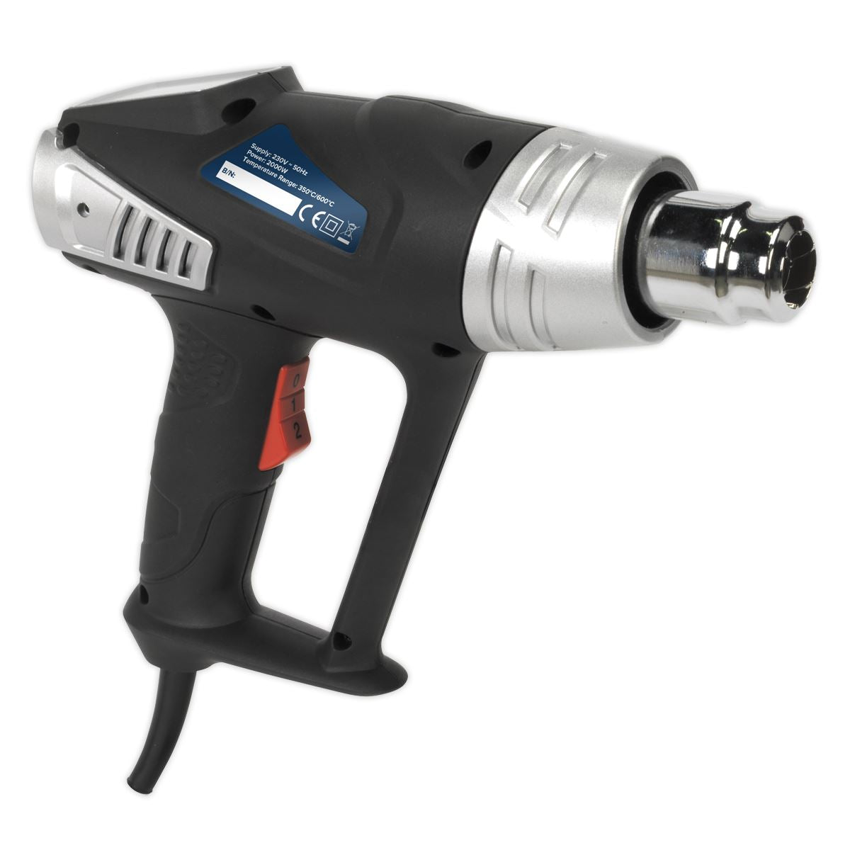 Sealey Hot Air Gun Kit 2-Step 350�C/600�C HS103K