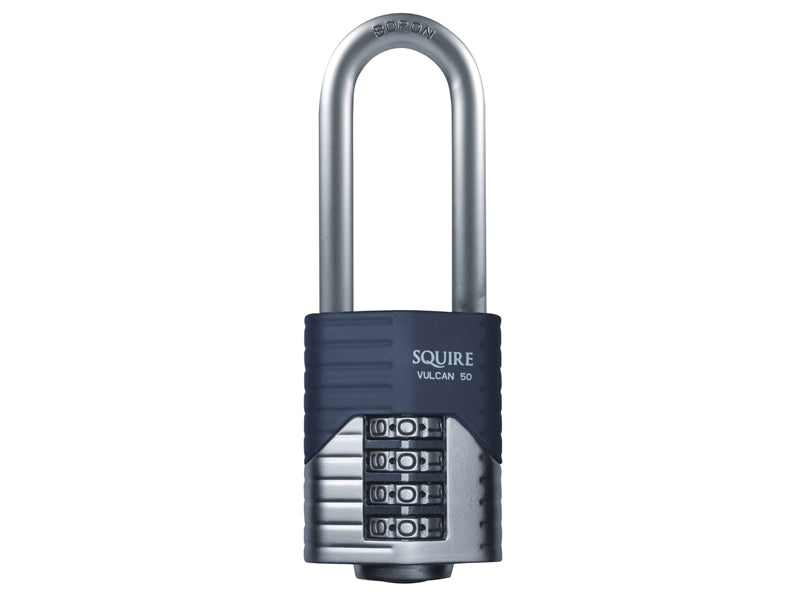 Squire Vulcan Long Boron Shackle Combination Padlock 40mm HSQVC40LS