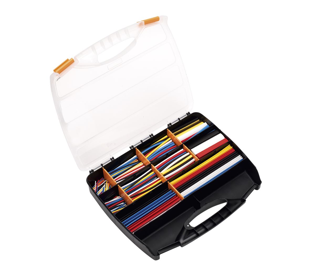 Sealey Heat Shrink Tubing Assortment 590pc Mixed Colours 50, 100, 150 & 200mm HST590MC