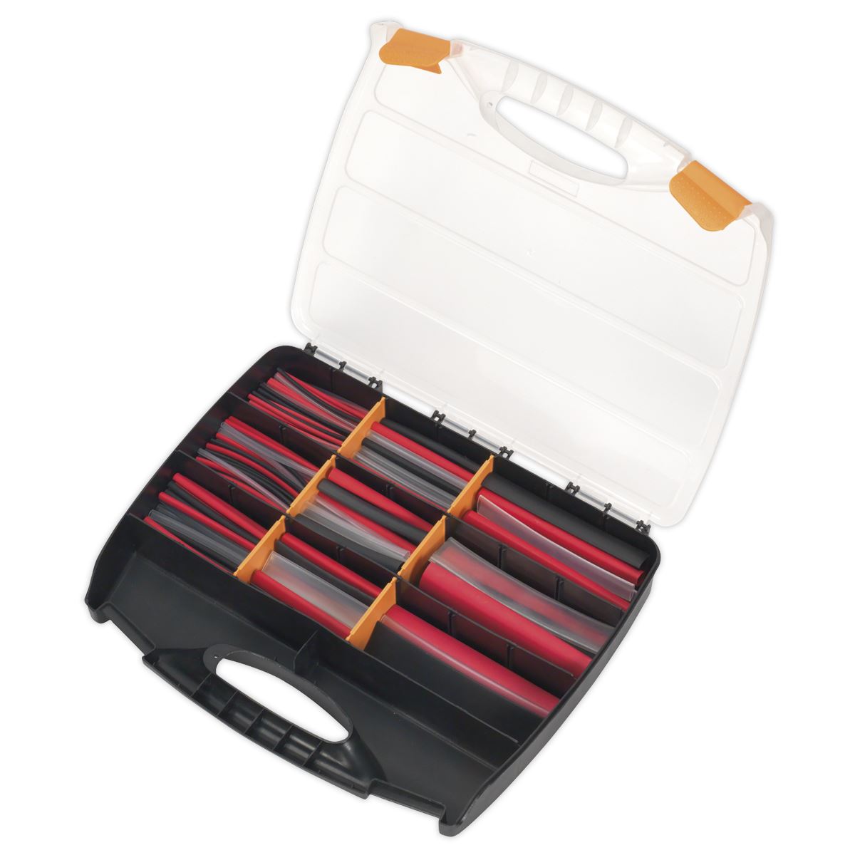 Sealey Heat Shrink Tubing Assortment 261pc Mixed Colours Adhesive Lined 100 & 150mm HSTAL261MC