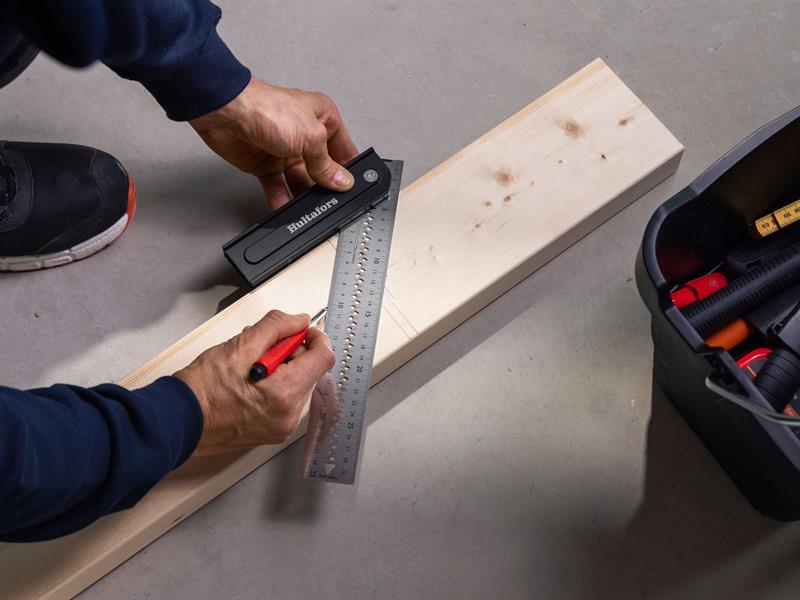 Hultafors Quattro 270 Adjustable Square Anodized Aluminum HUL253120