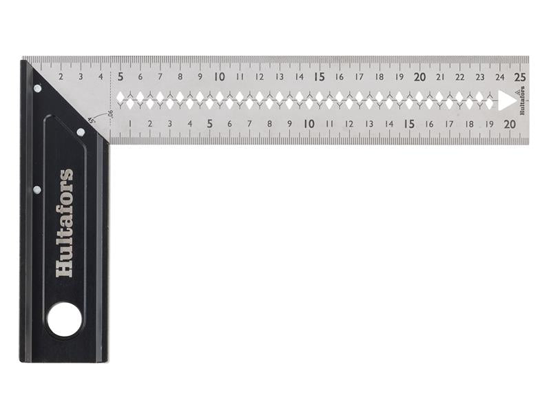 Hultafors S25P 25cm Professional Square 45mm Stainless Steel blade HUL260403