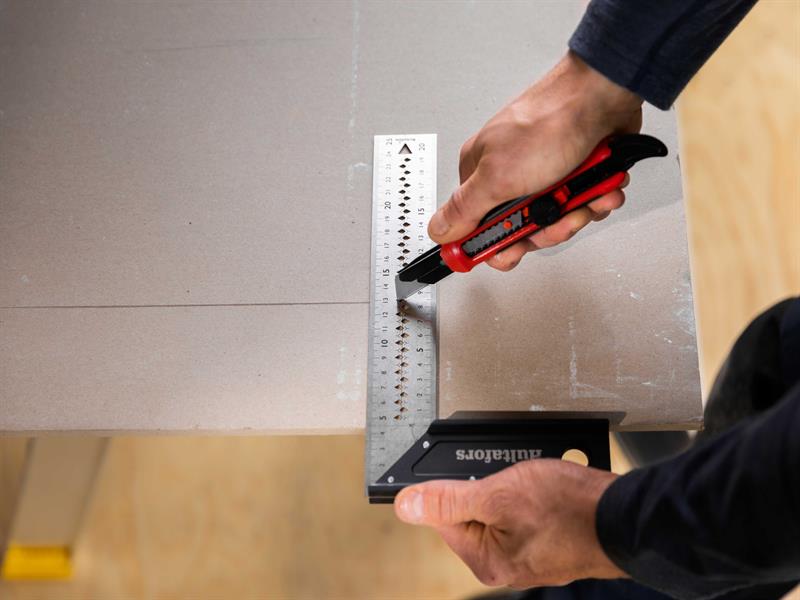 Hultafors S25P 25cm Professional Square 45mm Stainless Steel blade HUL260403