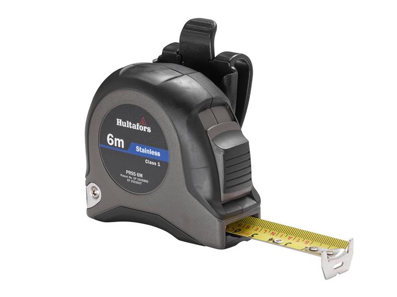Hultafors Short Stainless Steel Tape PRSS 6m (Width 25mm) (Metric only) HUL350503