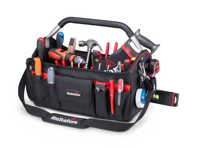 Hultafors Open Top Tool Carrier Bag 35 Pockets And Holders HUL590140