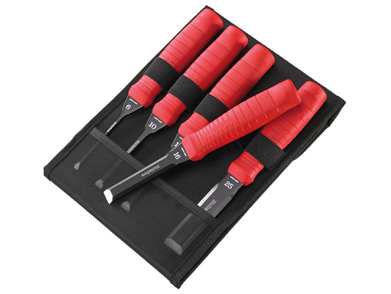 Hultafors Scandinavian Butt Chisel Set, 5 Piece HULEDC5