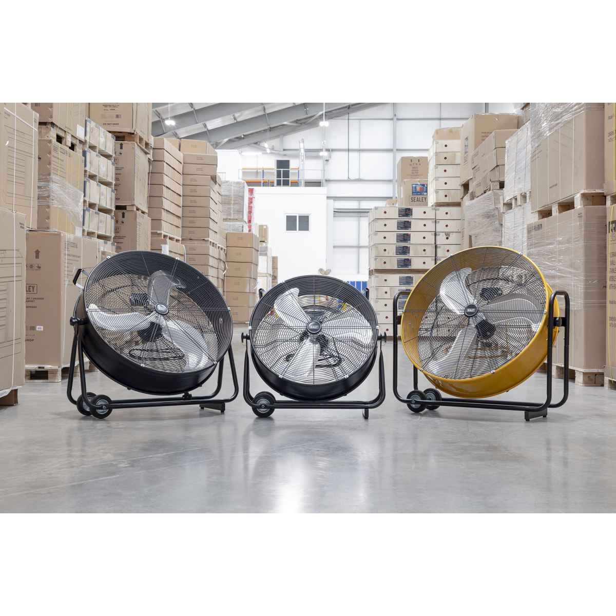 Sealey Industrial High Velocity Drum Fan 30" 230V HVD30