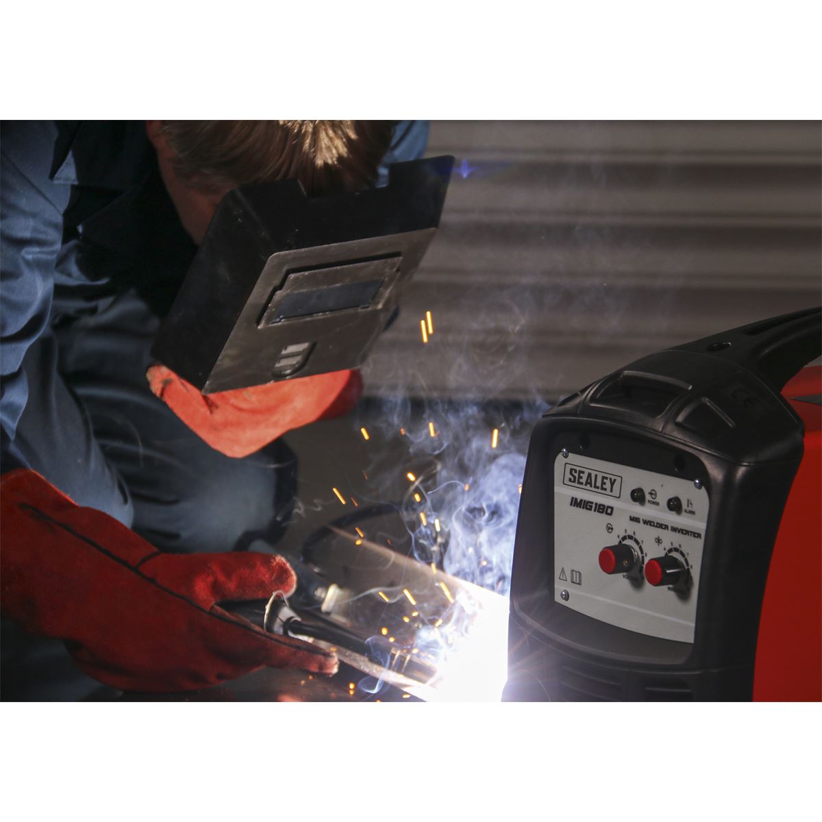 Sealey MIG/MMA Welder Inverter 180A IMIG180