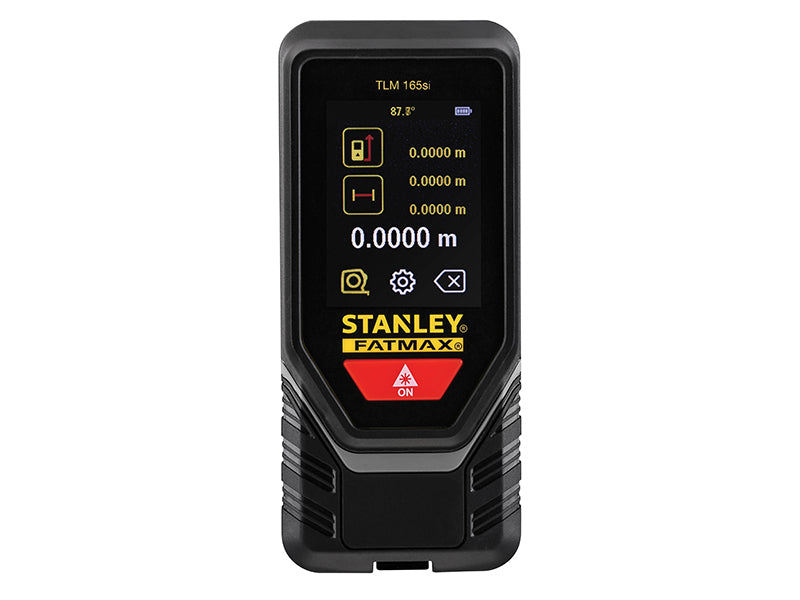STANLEY® Intelli Tools TLM 165SI FatMax® Bluetooth® Laser Measurer 60m INT177142