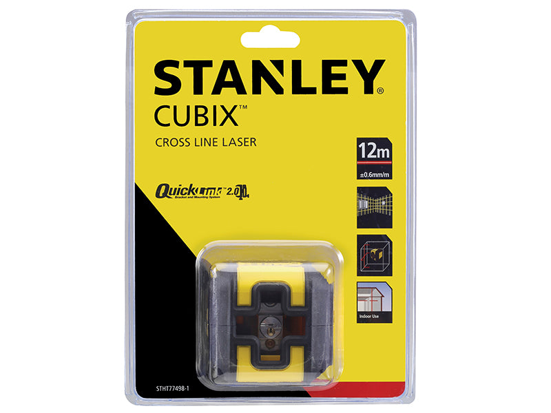 STANLEY® Intelli Tools Cubix™ Cross Line Laser Level (Red Beam) INT177498