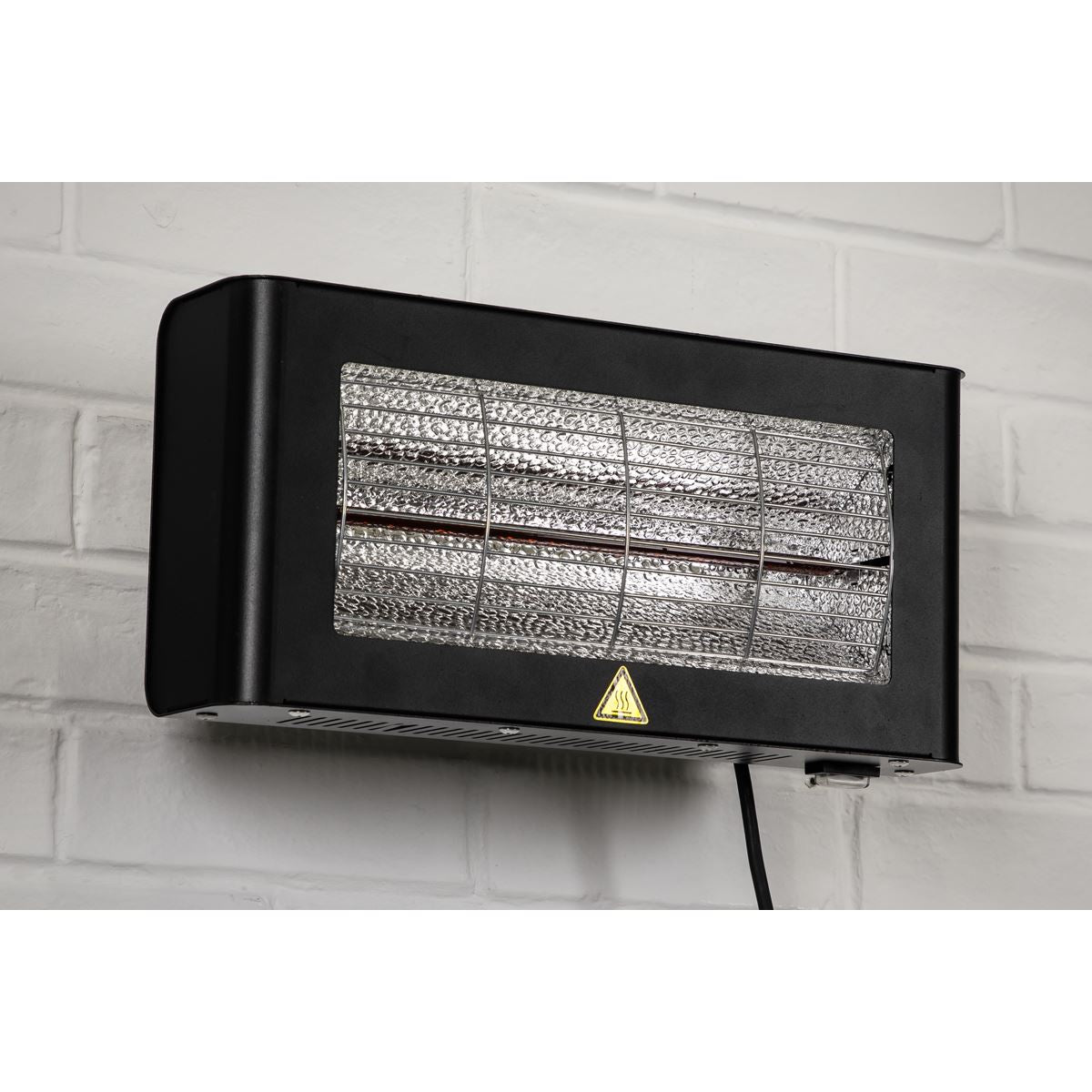 Sealey Infrared Quartz Heater - Wall Mounting 1.2W/230V IR12
