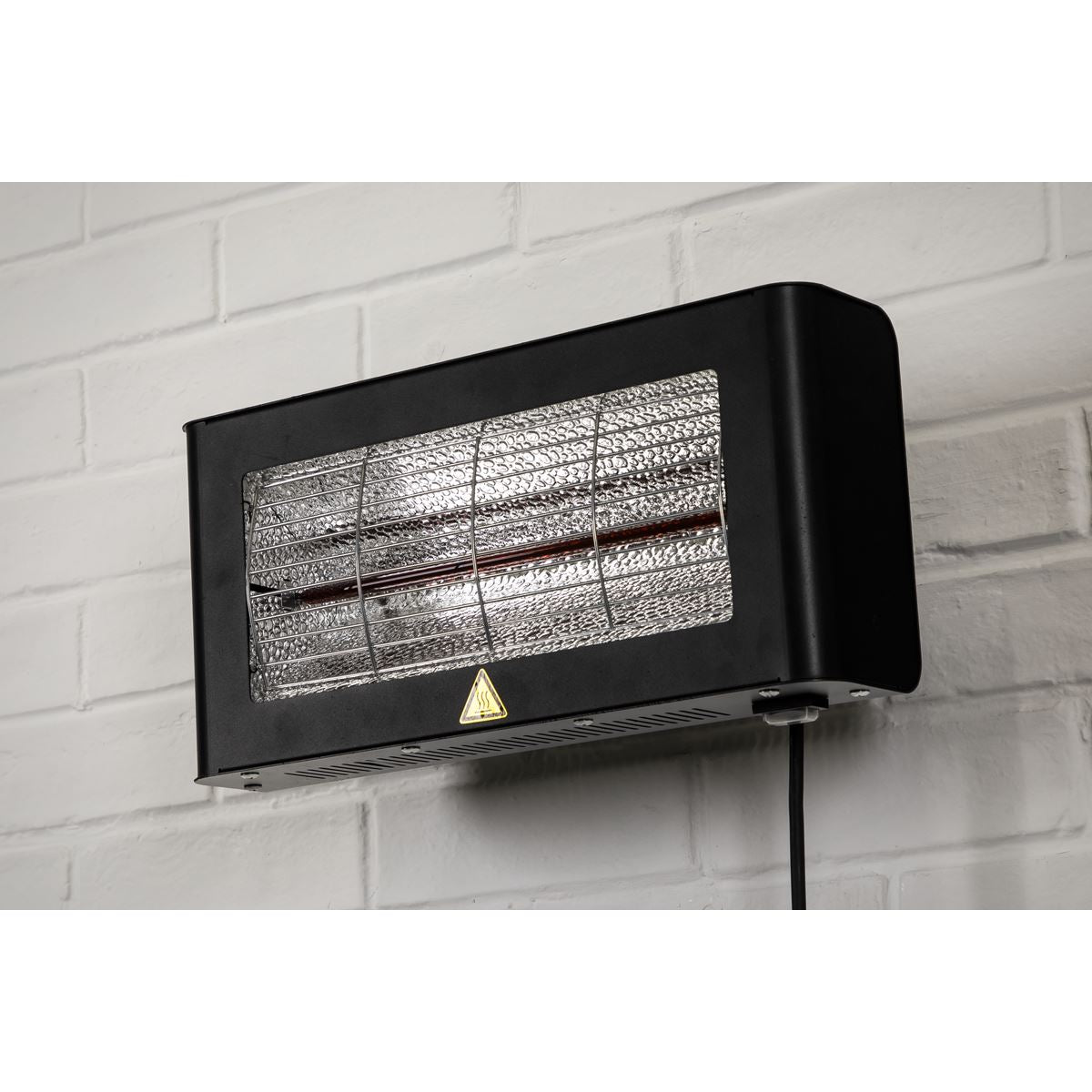 Sealey Infrared Quartz Heater - Wall Mounting 1.2W/230V IR12