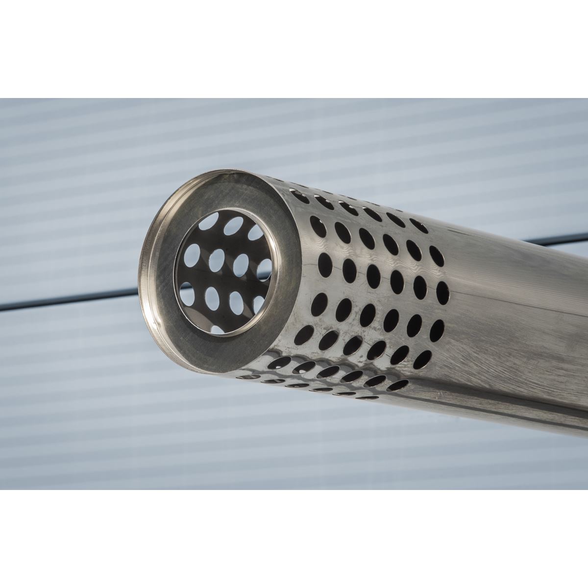 Sealey Stainless Steel Exhaust Flue End Pipe for IR13/IR16 100mm - 900mm IREX1