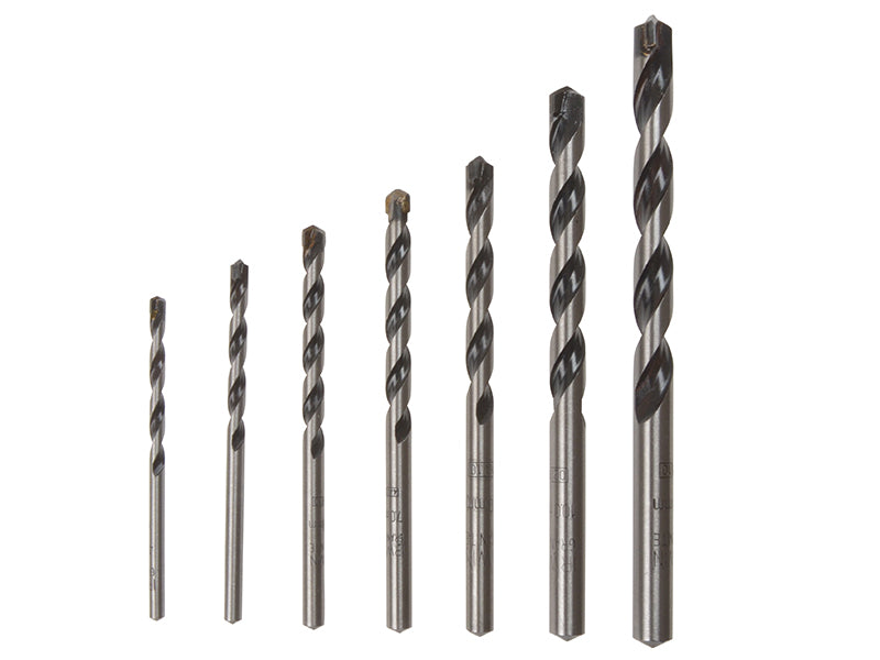 IRWIN® Granite Drill Bit Set 7 Piece 4-12mm IRW10501918