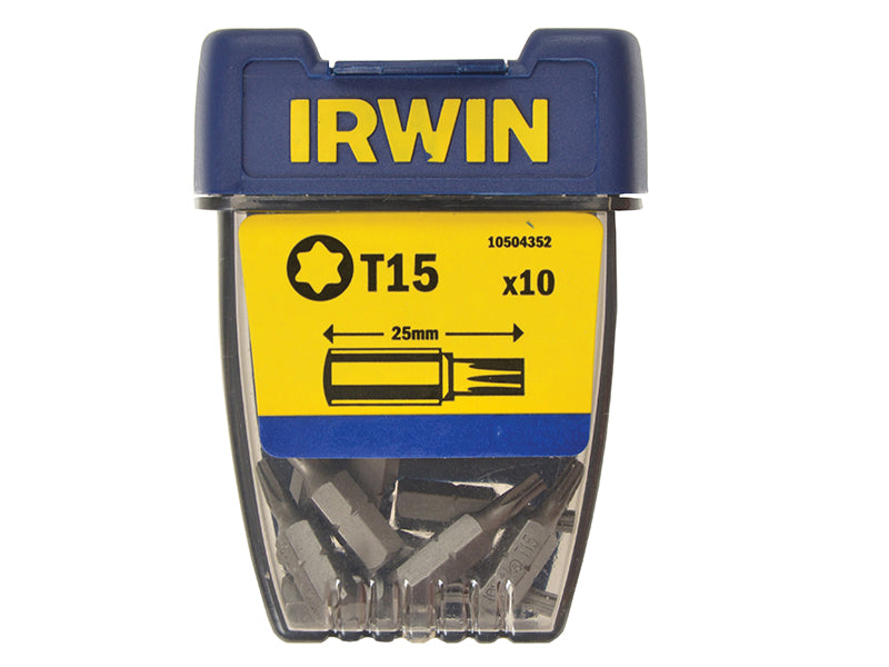 IRWIN® Screwdriver Bits TORX TX15 25mm (Pack 2) IRW10504837