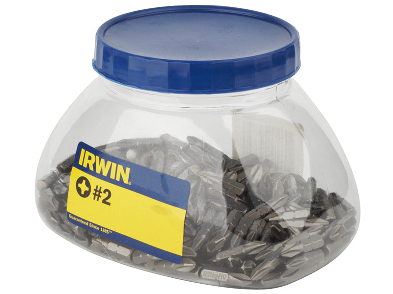 IRWIN® Sweetie Jar Pozidriv PZ2 Bits (Pack 250) IRW10504383