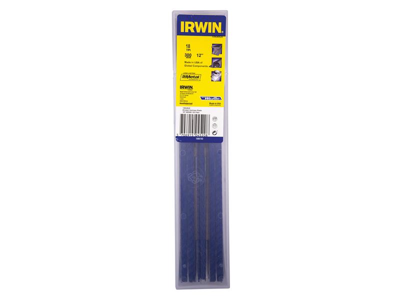 IRWIN Bi-Metal Hacksaw Blades 300mm (12in) x 18 TPI Pack 100 IRW10504520