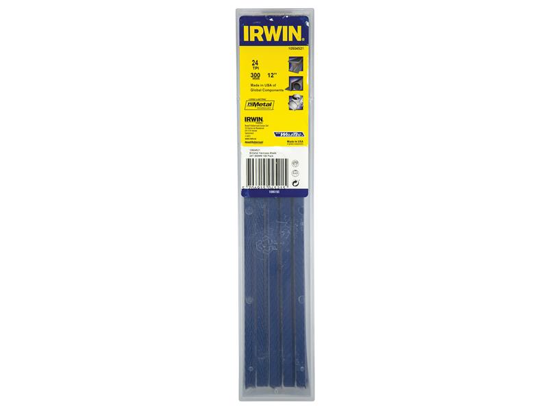 IRWIN Bi-Metal Hacksaw Blades 300mm (12in) x 24 TPI Pack 100 IRW10504521