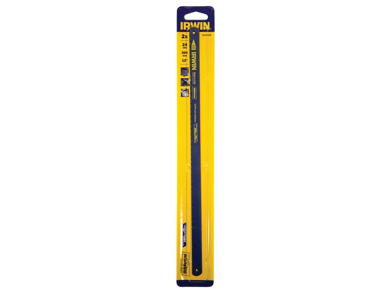 IRWIN® Bi-Metal Hacksaw Blades 300mm (12in) 24 TPI (Pack 2) IRW10504524