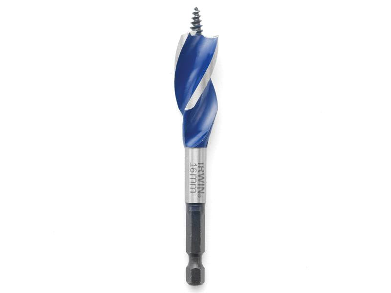 IRWIN® Blue Groove 6X Stubby Wood Bit 16 x 100mm IRW1921991