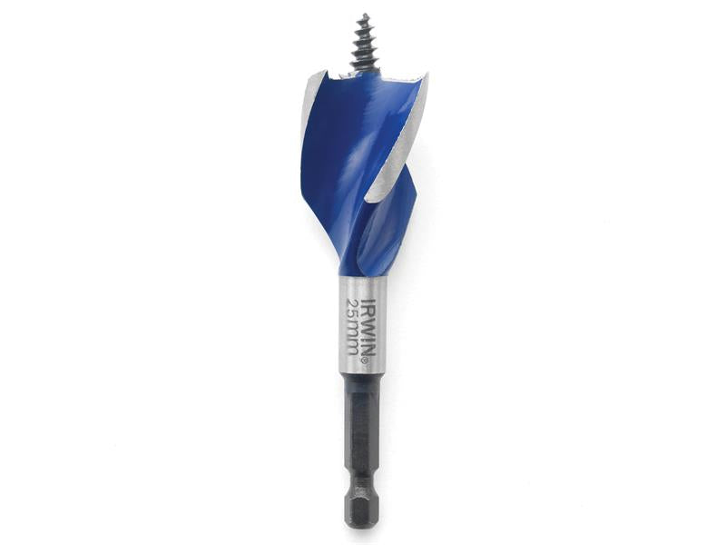 IRWIN® Blue Groove 6X Stubby Wood Bit 25 x 100mm IRW1921995
