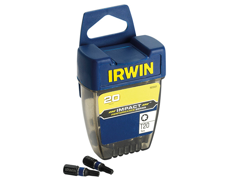 IRWIN® Impact Screwdriver Bits TORX TX20 25mm (Pack 20) IRW1923331