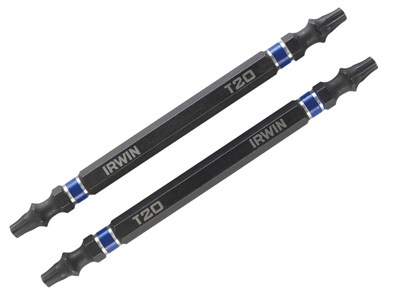 IRWIN® Impact Double-Ended Screwdriver Bits TORX TX20 100mm (Pack 2) IRW1923386