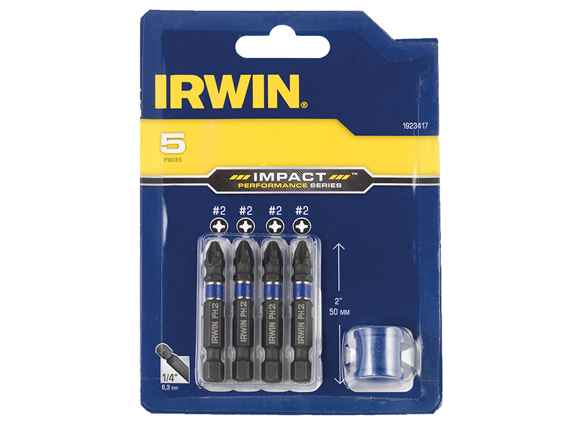 IRWIN® Phillips Impact Magnetic Screwdriver Bit Set, 5 Piece IRW1923417