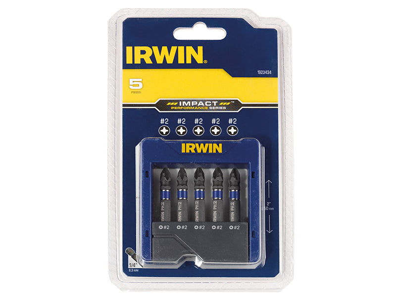 IRWIN® Phillips Impact Screwdriver Pocket Bit Set, 5 Piece IRW1923434