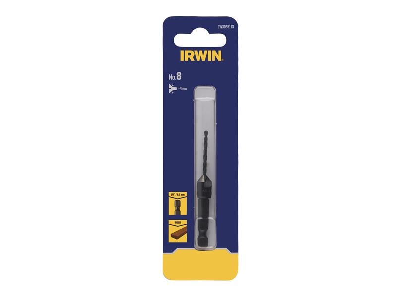 IRWIN Pilot Countersink Bit No 8 For Countersinking Into Wood IRWIW3035113
