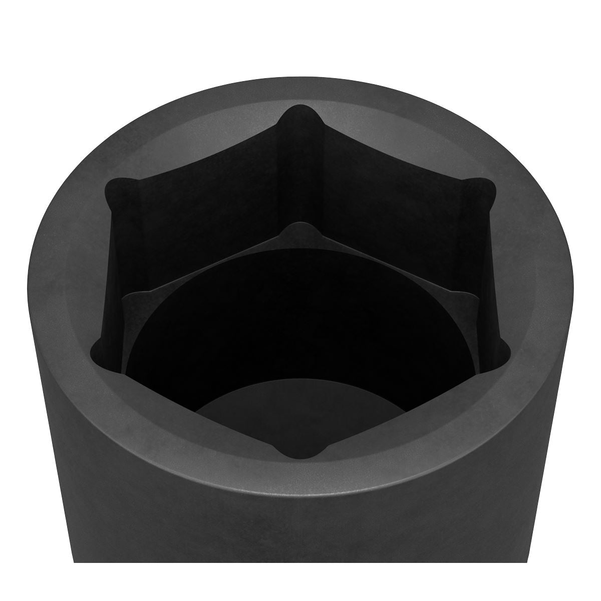 Sealey 100mm Deep Impact Socket 1"Sq Drive Single Hex WallDrive IS1100D