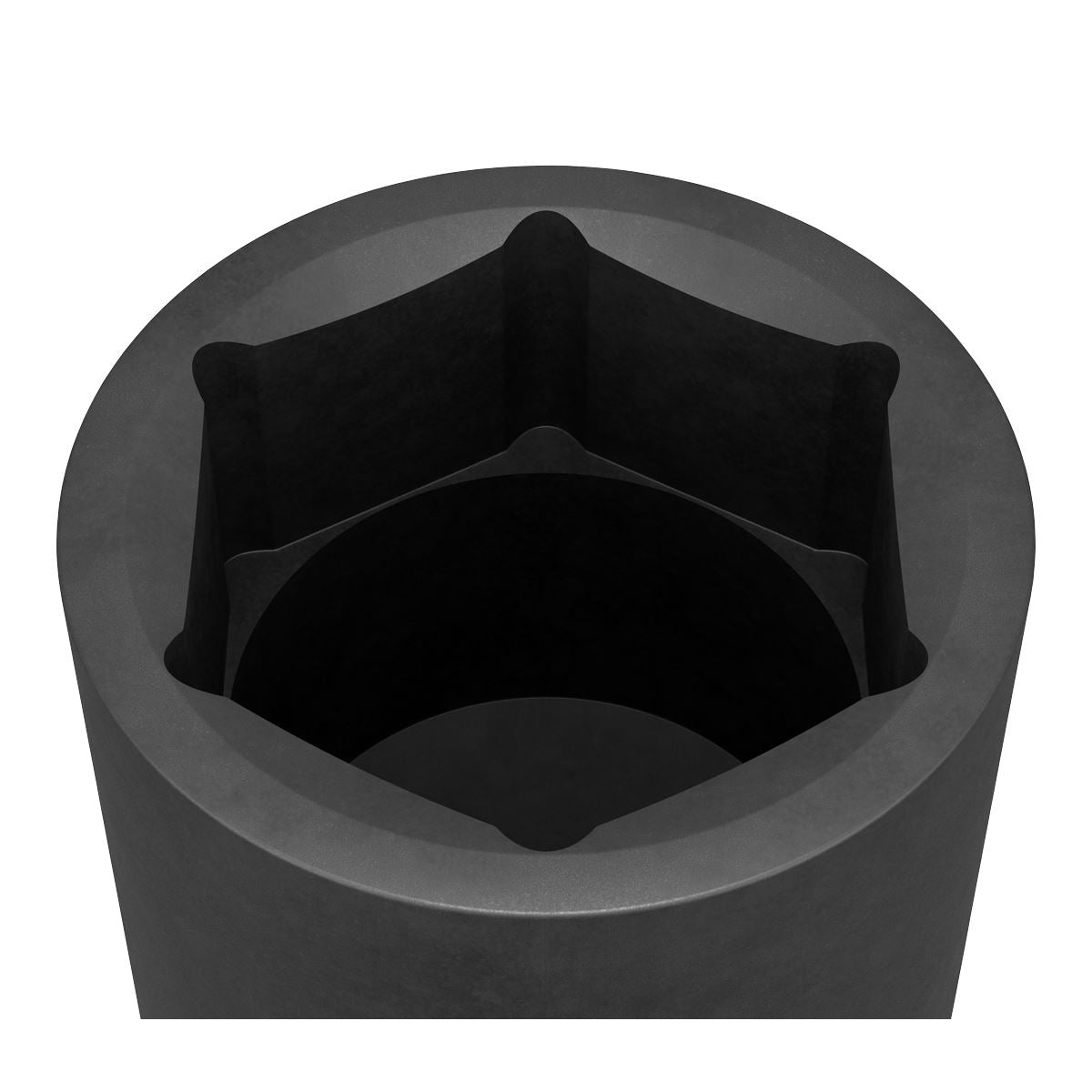 Sealey 105mm Deep Impact Socket 1"Sq Drive Single Hex WallDrive IS1105D