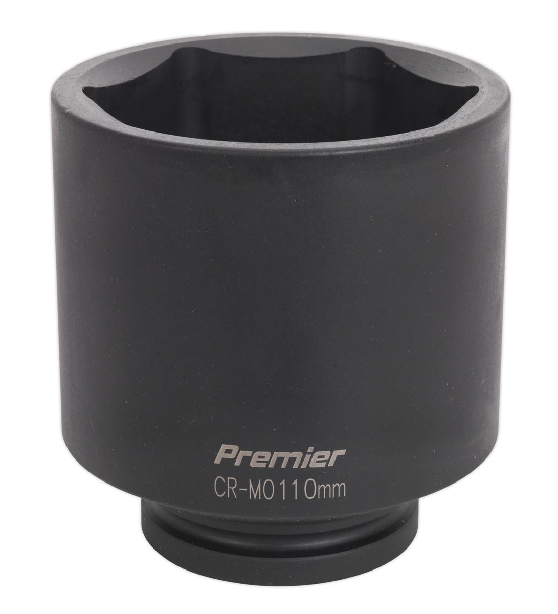 Sealey 110mm Deep Impact Socket 1"Sq Drive Single Hex WallDrive IS1110D