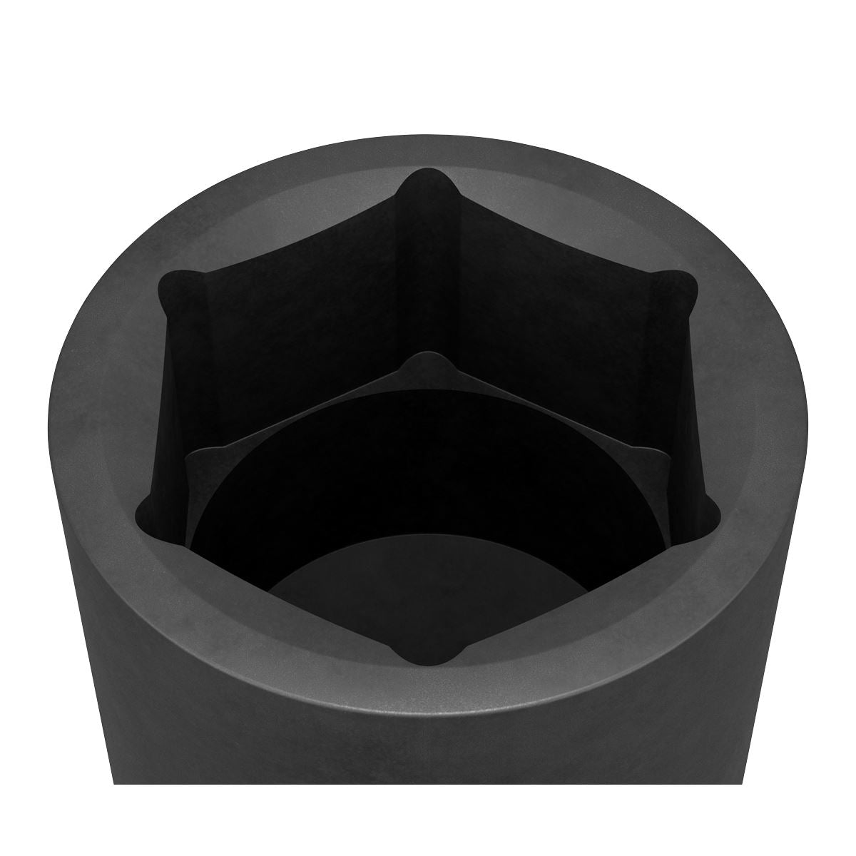 Sealey 110mm Deep Impact Socket 1"Sq Drive Single Hex WallDrive IS1110D
