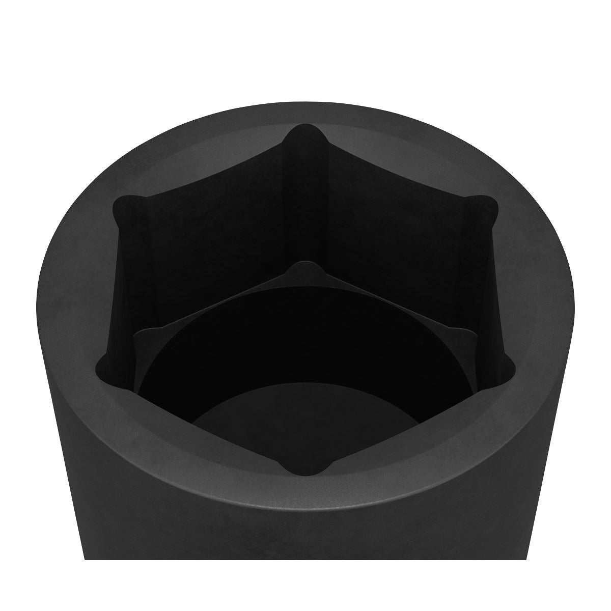 Sealey 115mm Deep Impact Socket 1"Sq Drive Single Hex WallDrive IS1115D