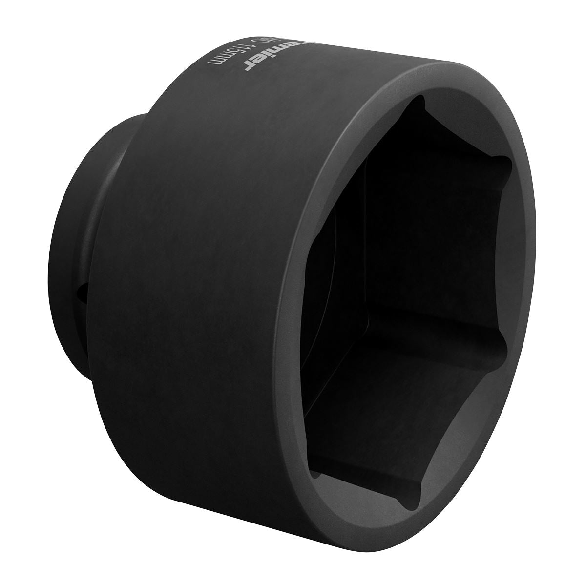 Sealey 115mm Impact Socket Standard Length 1"Sq Drive Single Hex IS1115