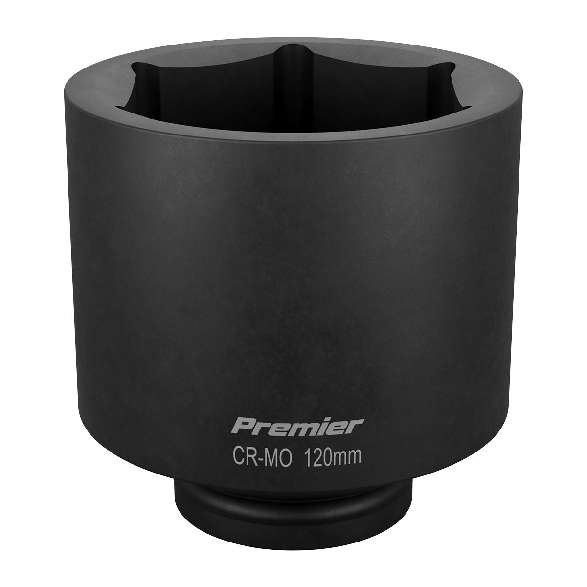 Sealey 120mm Deep Impact Socket 1"Sq Drive Single Hex WallDrive IS1120D