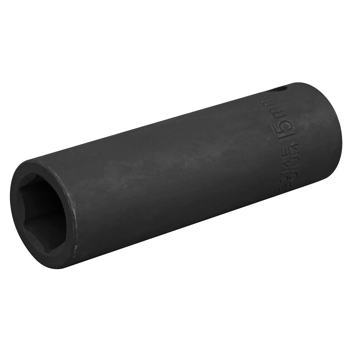 Sealey 15mm Deep Impact Socket 1/2"Sq Drive 6 Point Wall Drive IS1215D