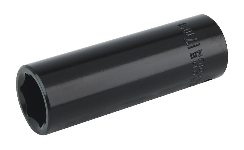 Sealey 17mm Deep Impact Socket 1/2"Sq Drive 6 Point Wall Drive IS1217D