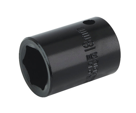 Sealey 18mm Standard Impact Socket 1/2"D 6 Point Wall Drive IS1218