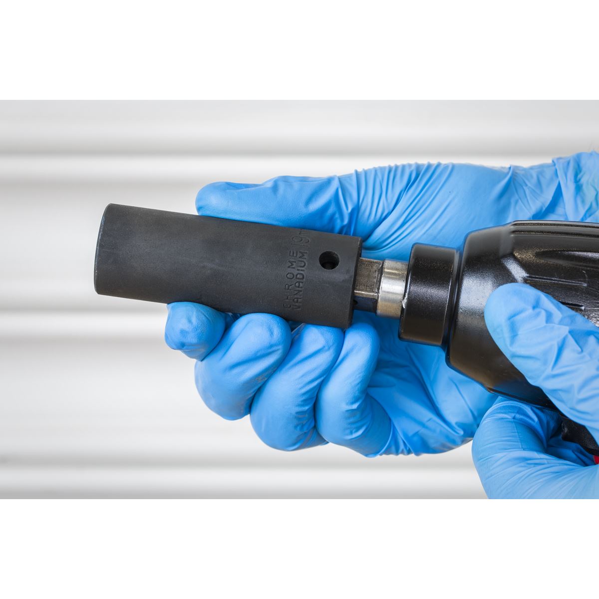 Sealey 19mm Deep Impact Socket 1/2"Sq Drive 6 Point Wall Drive IS1219D