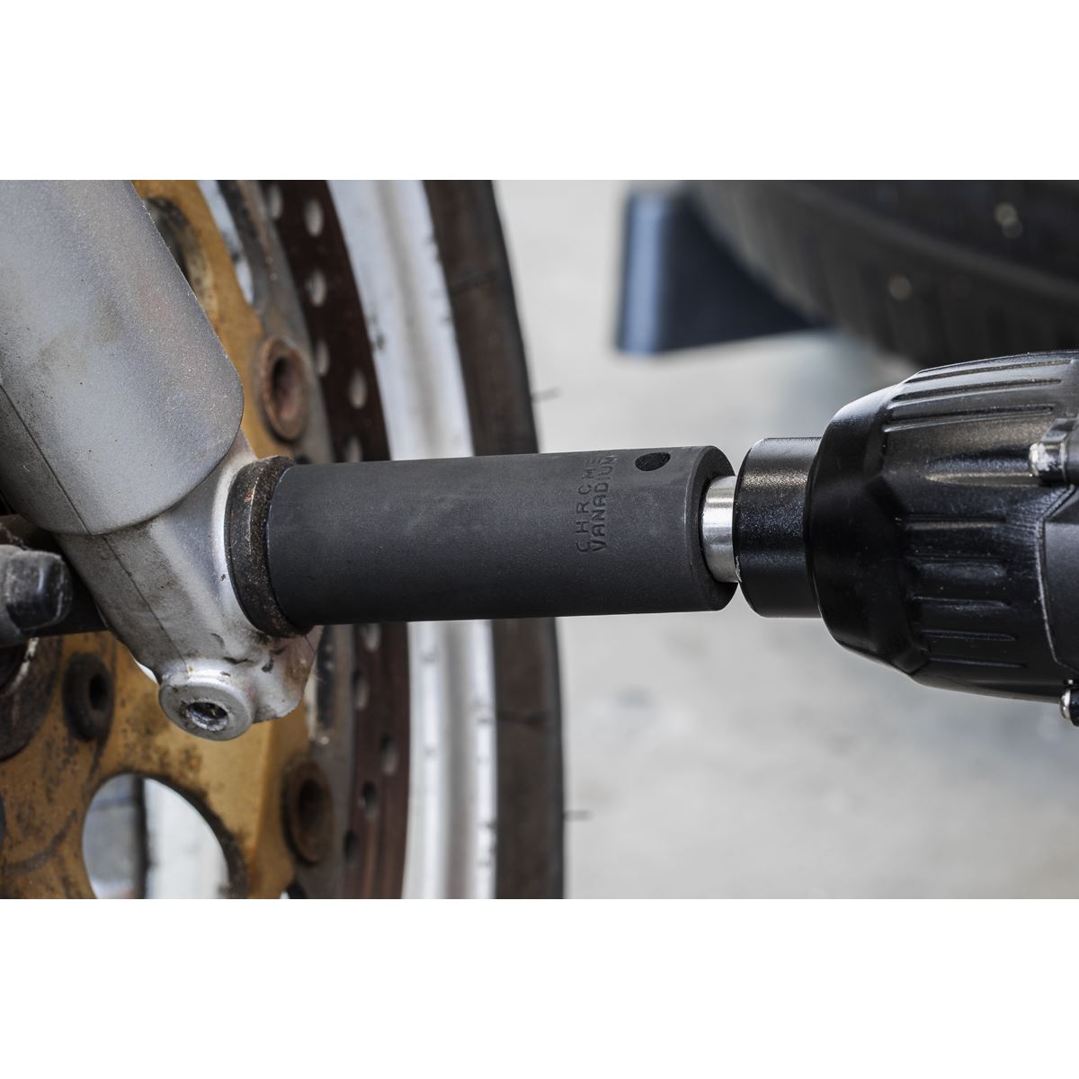 Sealey 19mm Deep Impact Socket 1/2"Sq Drive 6 Point Wall Drive IS1219D
