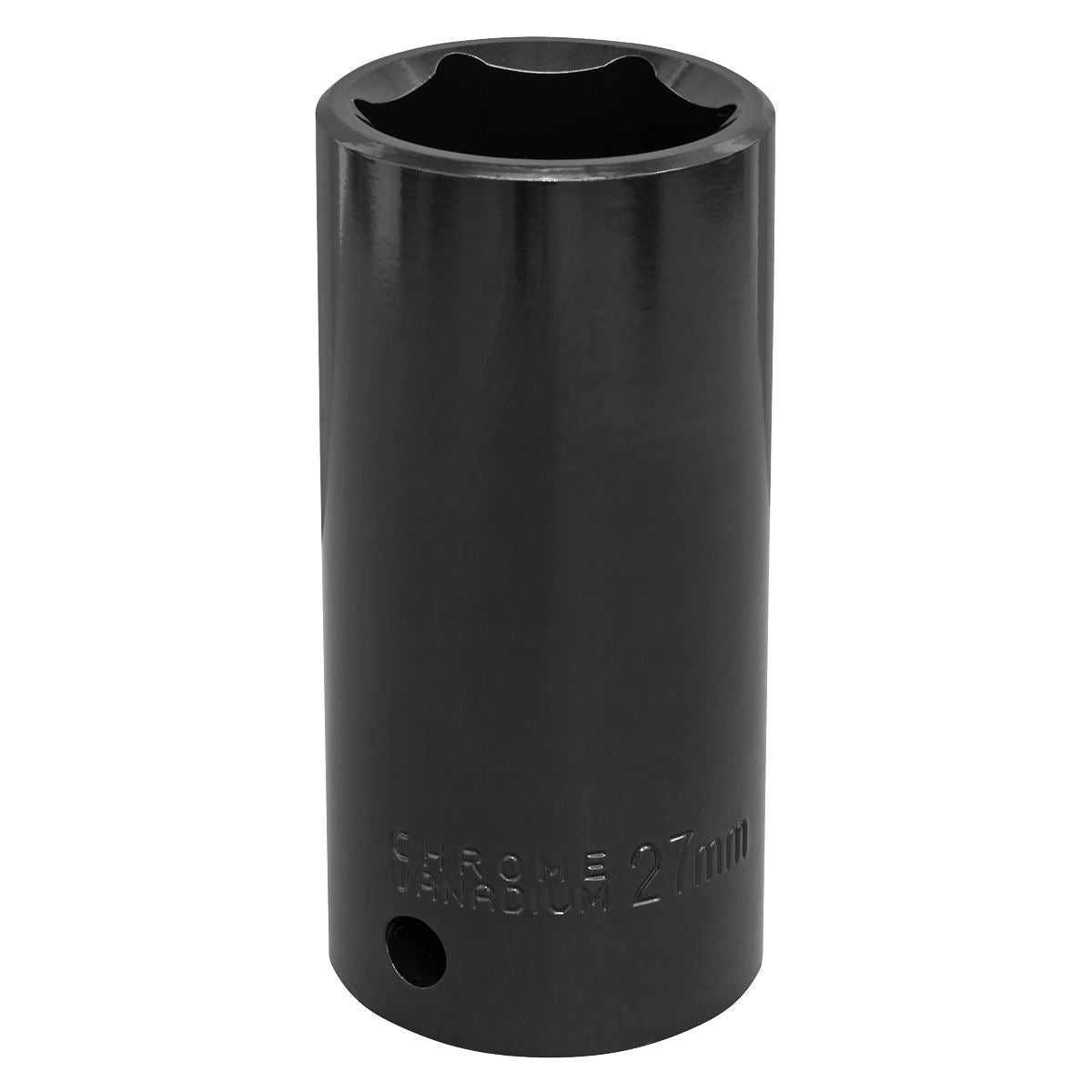 Sealey 27mm Deep Impact Socket 1/2"Sq Drive 6 Point Wall Drive IS1227D