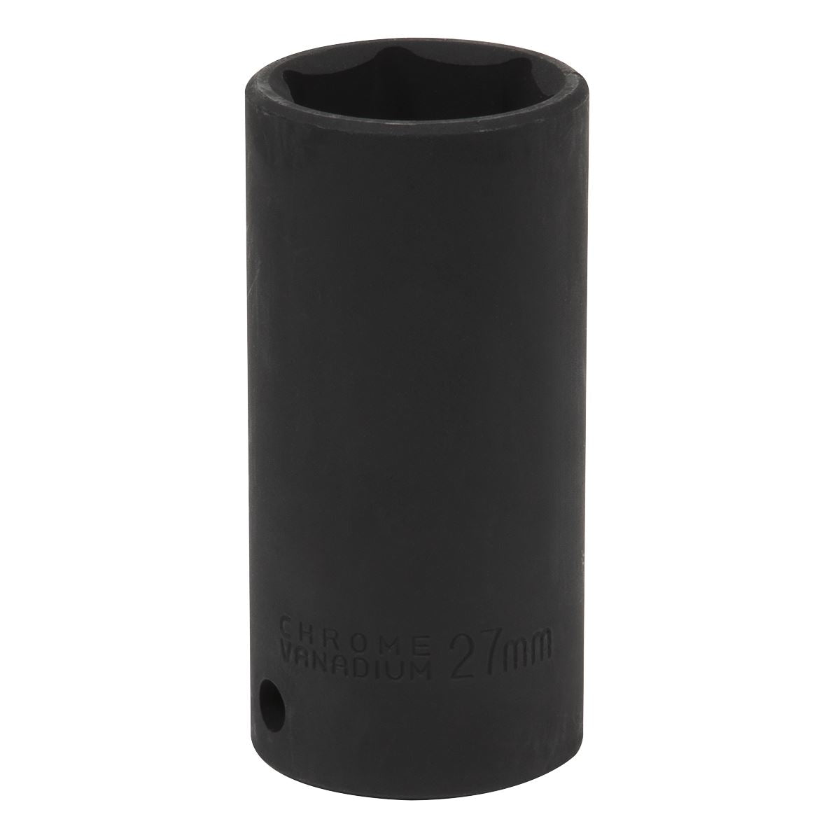 Sealey 27mm Deep Impact Socket 1/2"Sq Drive 6 Point Wall Drive IS1227D