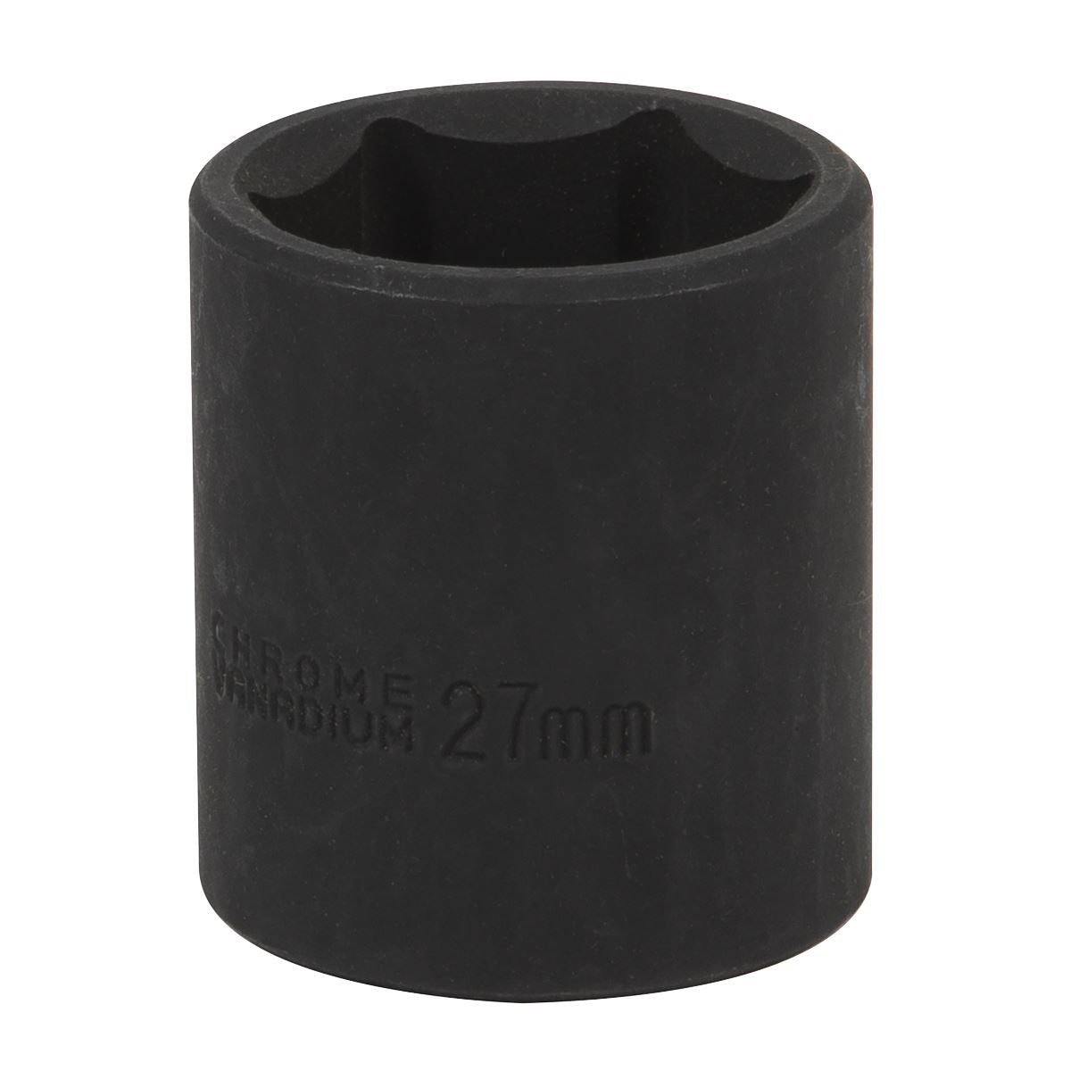 Sealey 27mm Standard Impact Socket 1/2"D 6 Point Wall Drive IS1227