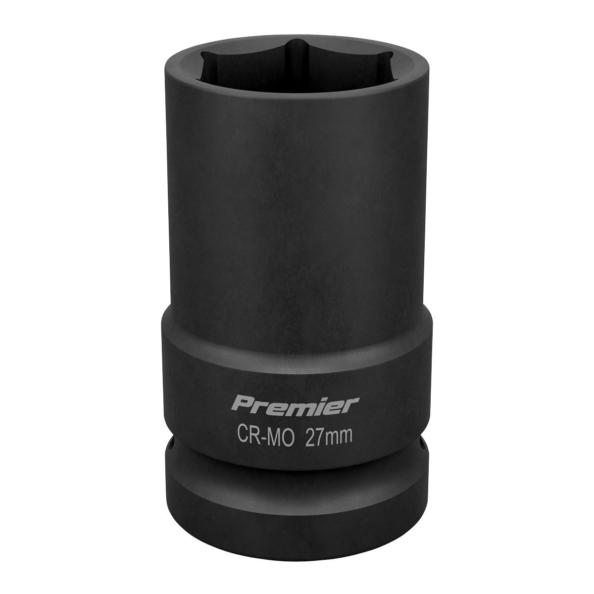 Sealey 27mm Deep Impact Socket 1"Sq Drive Single Hex WallDrive IS127D